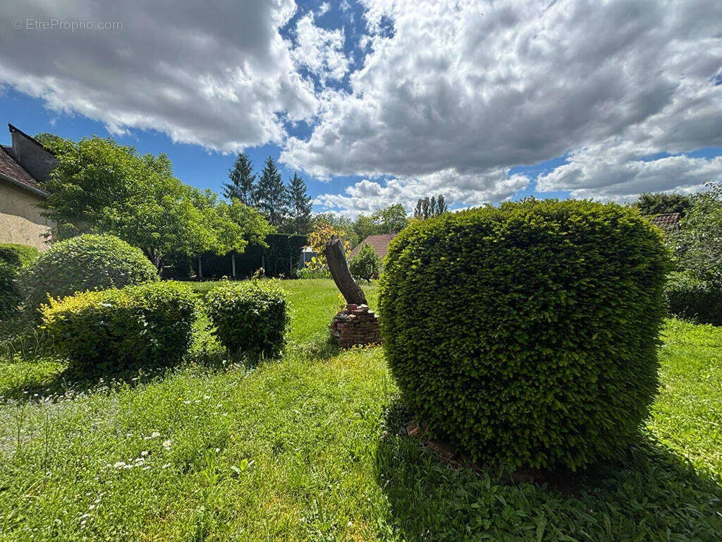 Jardin - Maison Longère avec Grenier Aménageable à Fussy