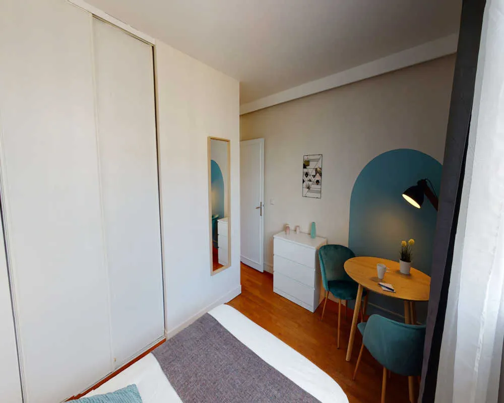 Chambres - Chambre Meublée avec Vue Calme à Auteuil