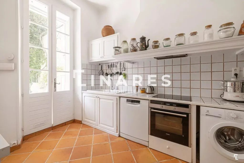 Köök - Duplex Villa with Private Pool in Marseille