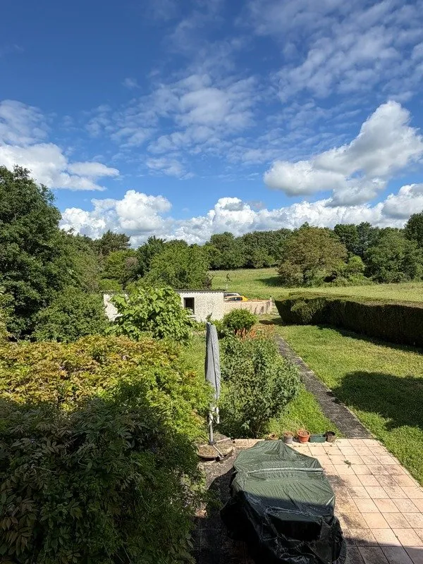 Aed - House with Subterranean Level and Garden in Pranzac