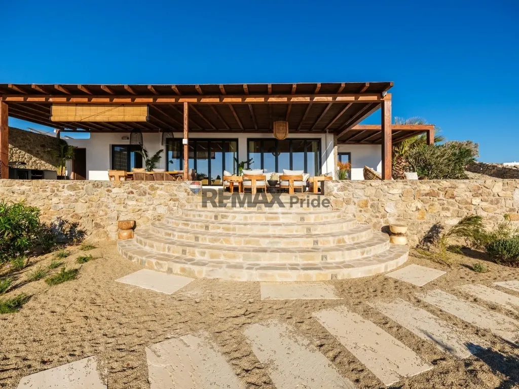 Terrasse - New Villa with Sea View in Mykonos