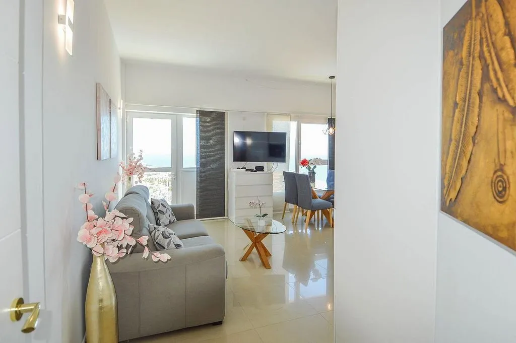 Soggiorno - Penthouse with Sea View in Loma Dos