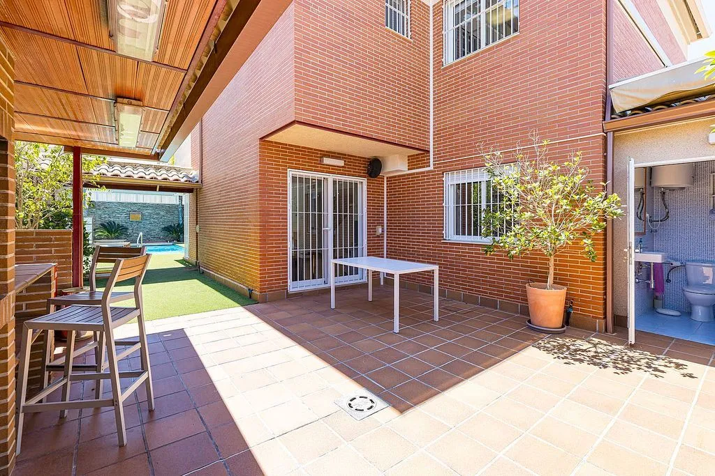 Terrass - Duplex with Pool and Terrace in La Alberca