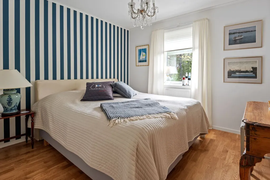 Bedrooms - Seaside Villa with Sauna & Pool near Ingaröfjärden