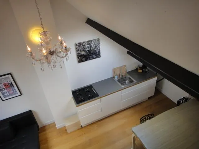 Köök - Compact Apartment with Garden Access in Eindhoven