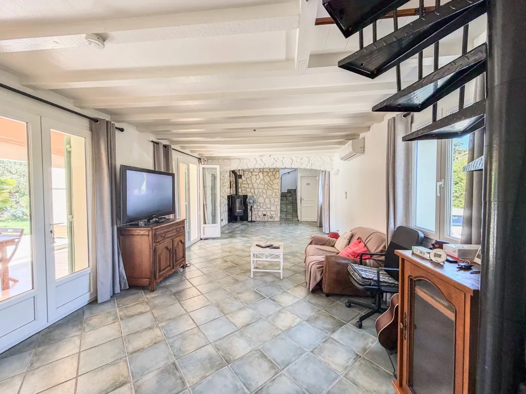 Séjour - Villa avec Piscine à Rians