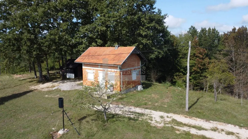 Õhuvaade - Country House with Garden in Veljun, Slunj