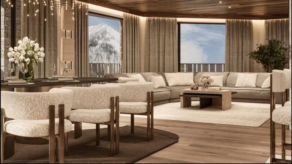 Salle à manger - Newly Built Luxury Flat with Panoramic Terrace in Pinzolo