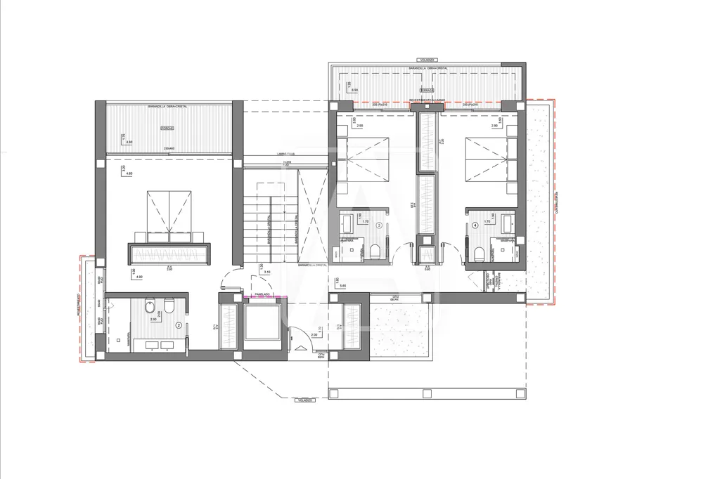 Floor Plan - Luxury Villa with Sea Views in Altea