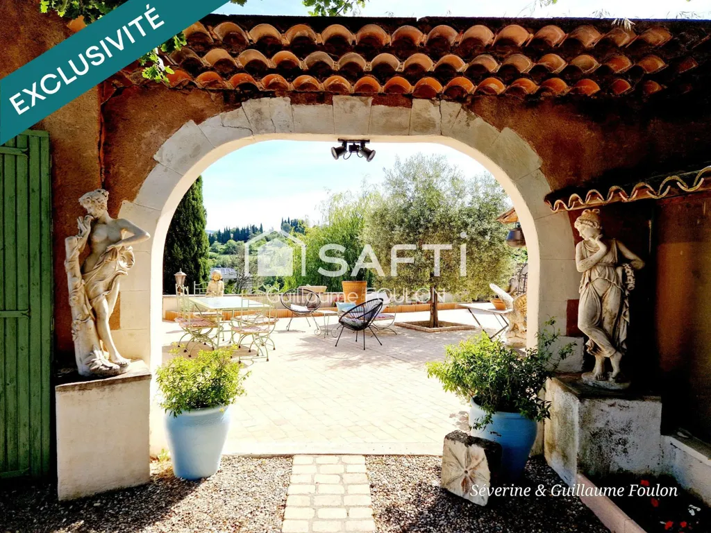 Jardin - Maison Ancienne avec Jardin à Saignon