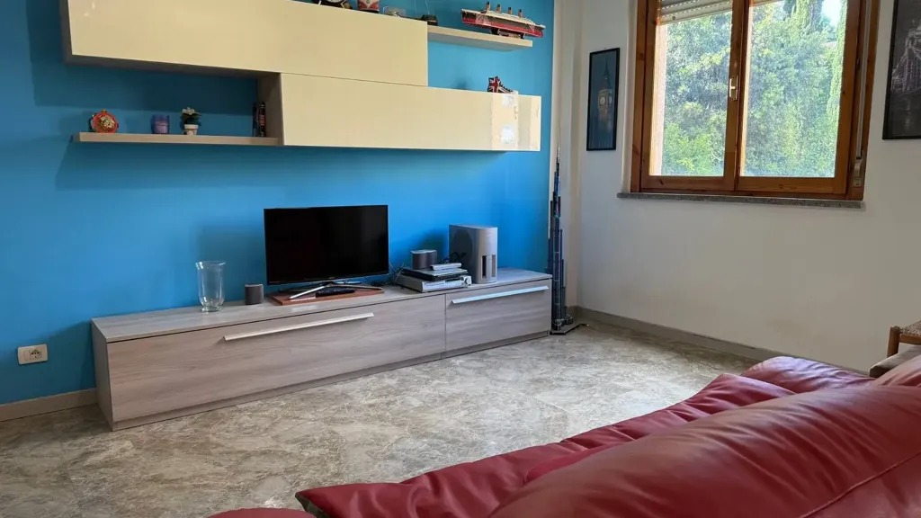 Séjour - Twin-Storey Apartment with Terrace in Perugia
