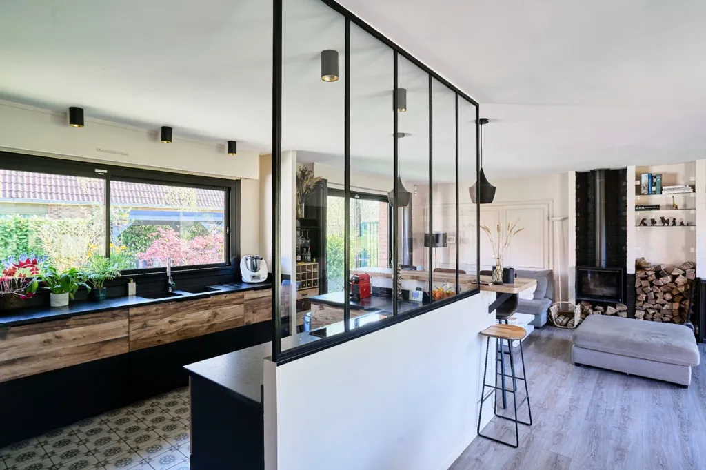 Köök - Luxury House with Clear Views in Wasquehal