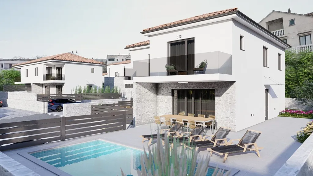 Building Plot with Sea View in Malinska