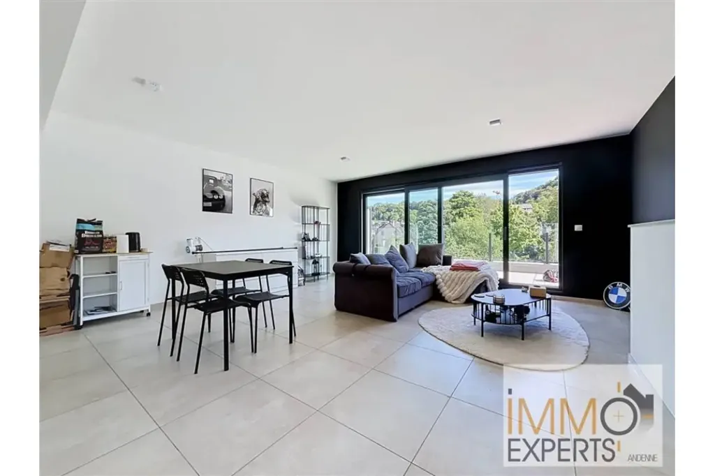 Soggiorno - Spacious Apartment with Terrace in Andenne