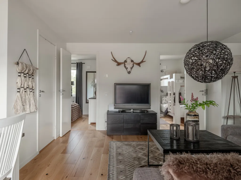 Living Room - Apartment with Balcony in Malung-Sälen