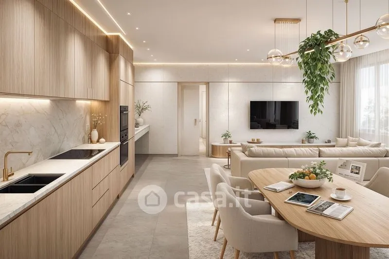 Kitchen - Luxury Apartment with Terrace in Matera