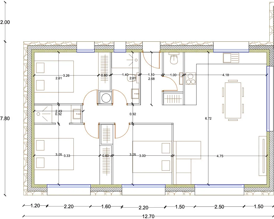 Floor Plan - New Construction House with Garden in Sotta