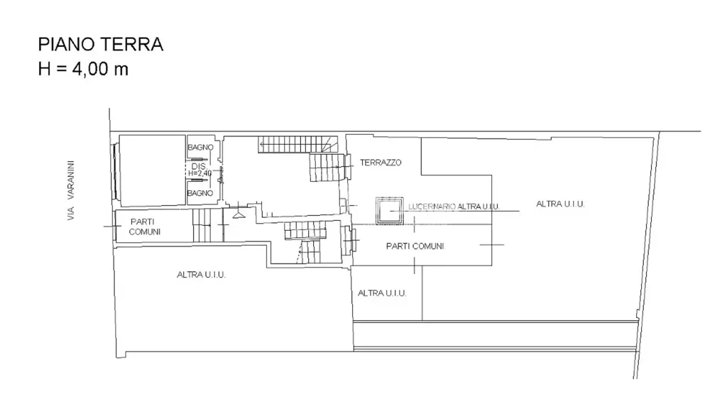 Plan - Contemporary Triplex with Private Garden in NoLo, Milan