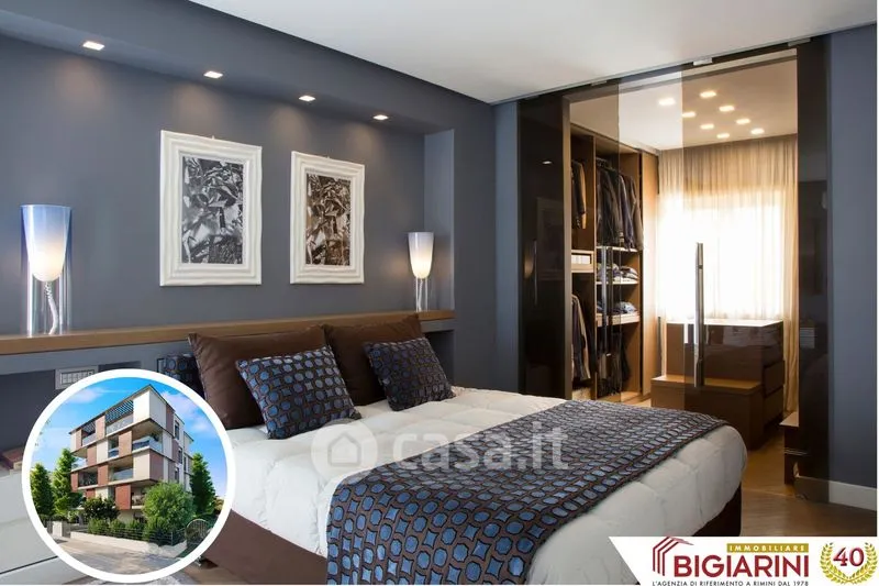 Chambres - Trilocale with Balcony in Rimini