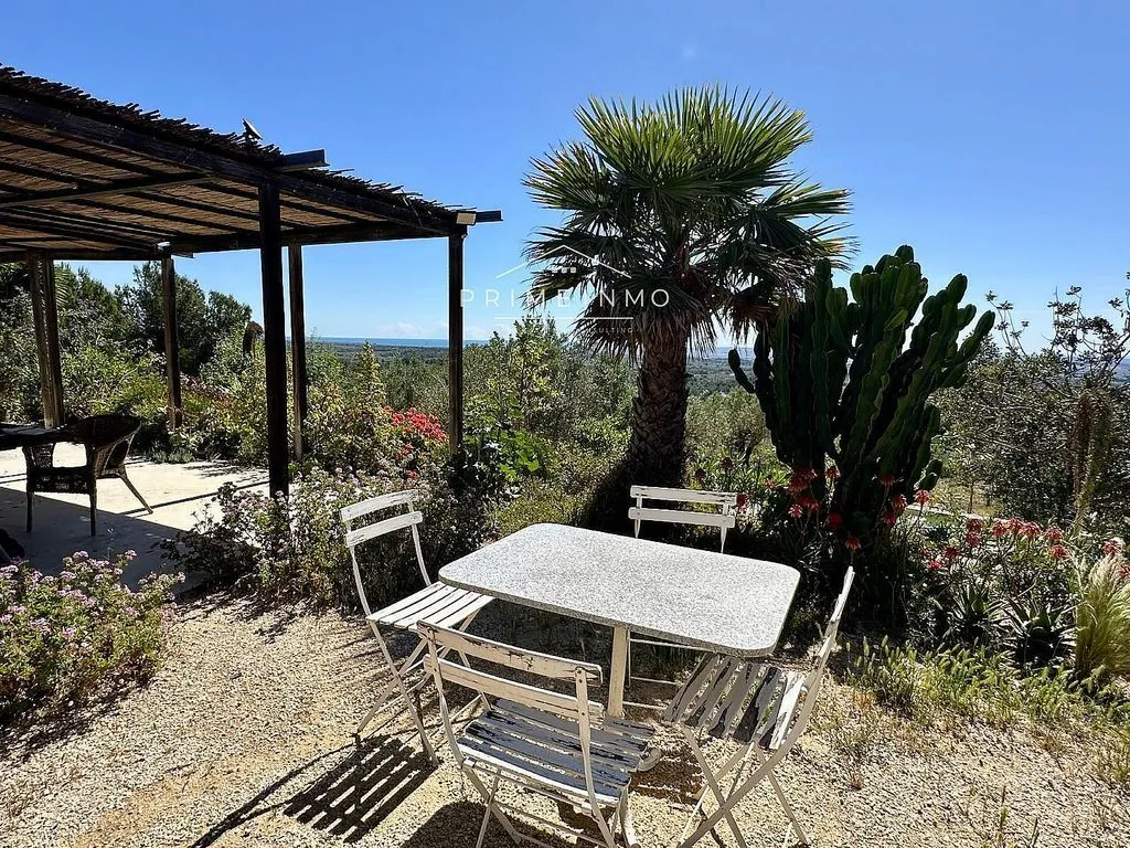 Terrasse - Rustic Estate with Pool and Sea Views near l'Ampolla
