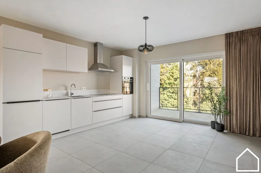 Köök - Newly Built Apartment with Balcony in Comines-Warneton