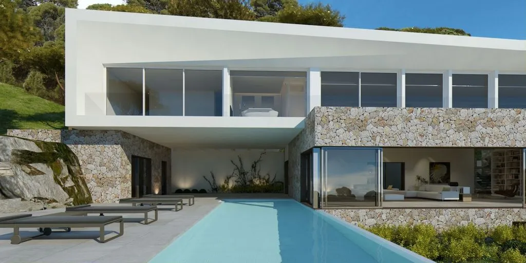 Bassein - Luxury Detached House with Sea View in Sol de Mallorca