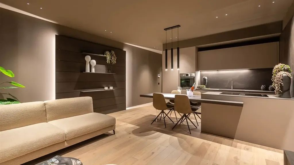 Séjour - Apartment with Garage in Verona