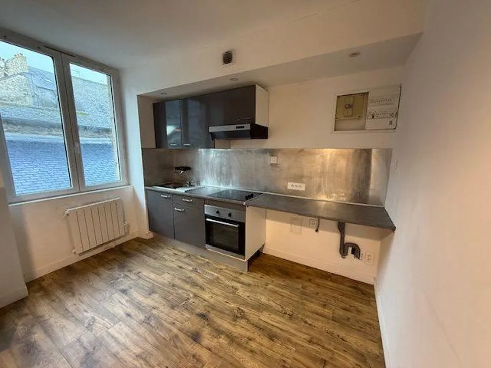 Köök - Duplex Apartment with Exposed Beams in Dinan