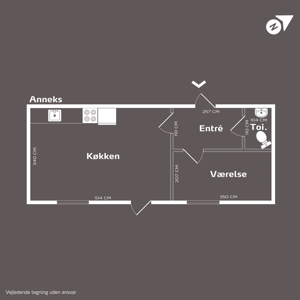 Plan - Villa with Annex in Lumsås, Nykøbing Sj