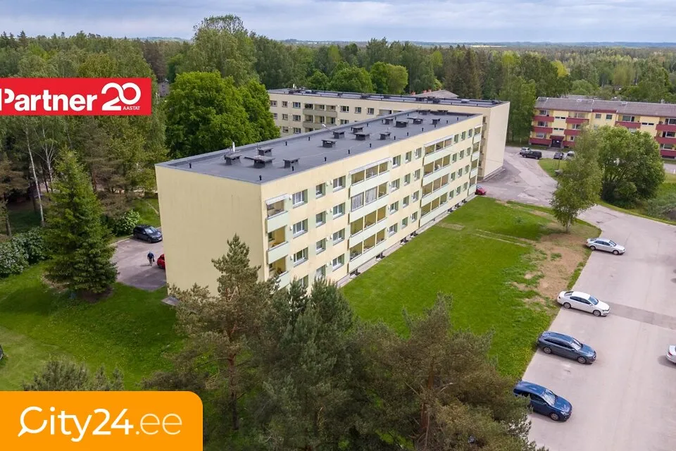 Vista aerea - Apartment with Balcony in Käärdi, Elva