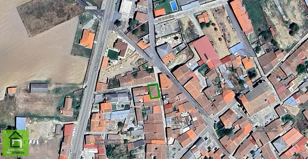 Vue aérienne - Corner Semi-Detached House in Corrales del Vino