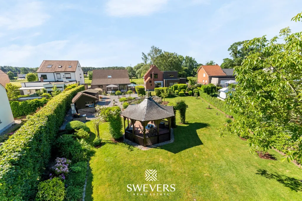 Vista aerea - Open Plan House with Garden View in Diest