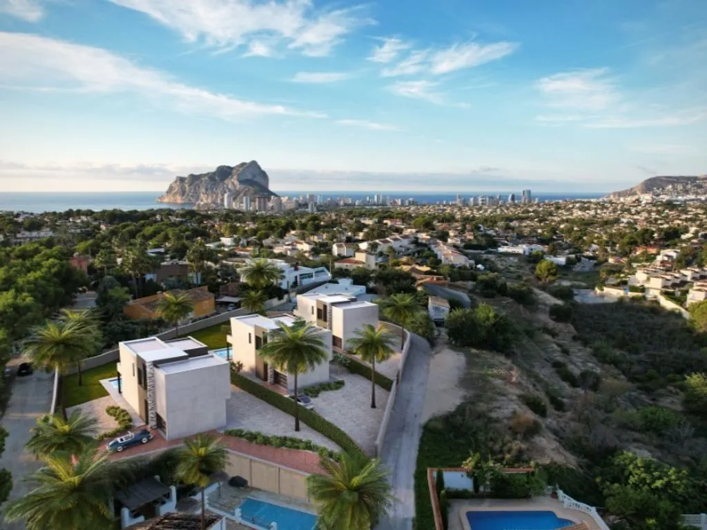 Vue aérienne - Luxury Villa with Pool in Calpe