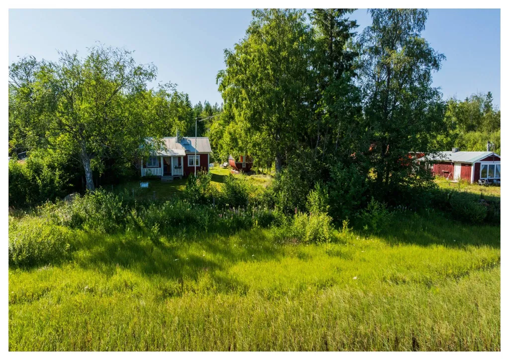Vue aérienne - Cottage with Waterfront in Stöcke