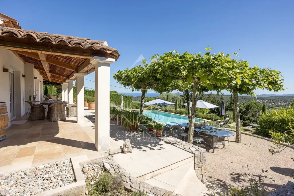 Bassein - Provençal Villa with Sea View in Vence
