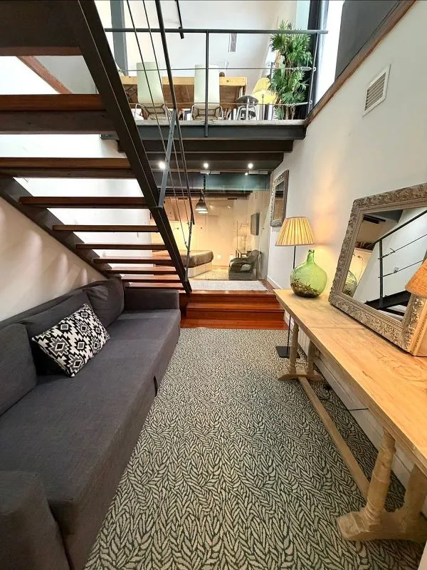 Pièces - Loft Duplex with Balcony in Malasaña