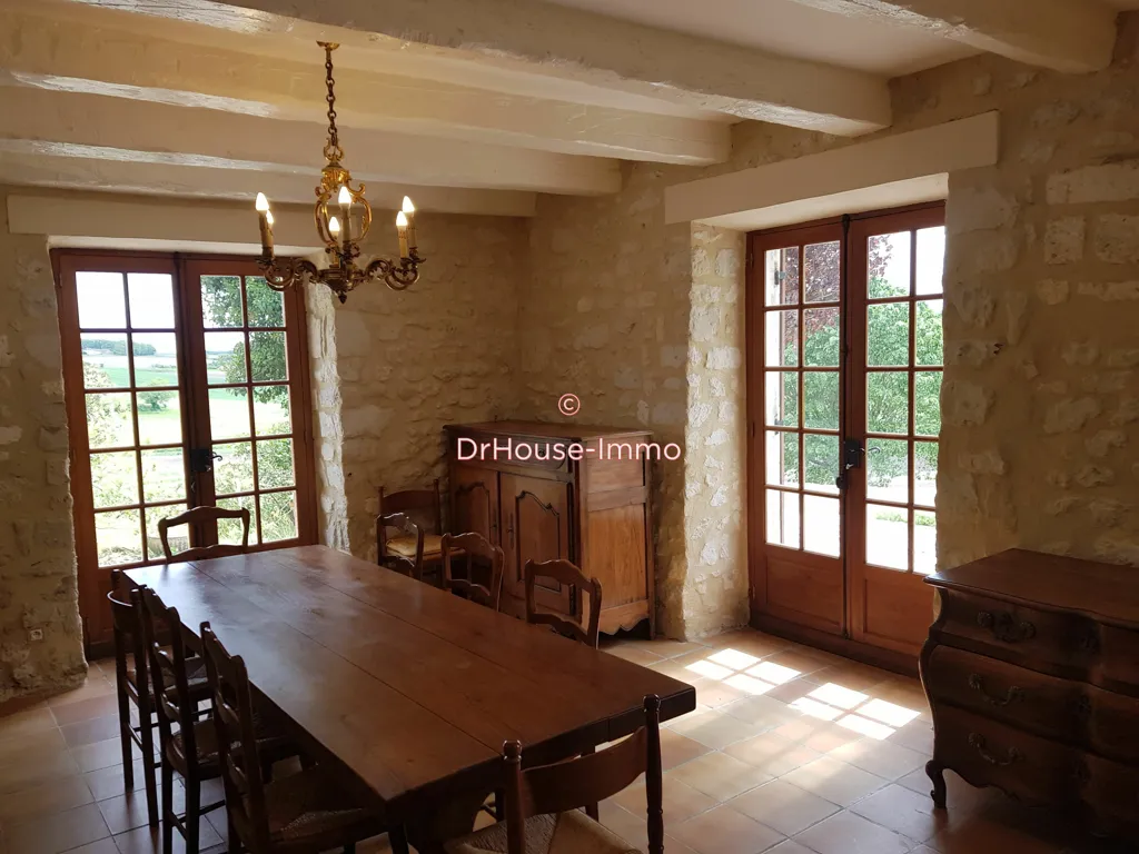 Söögituba - Stone House with Panoramic Views in Mensignac