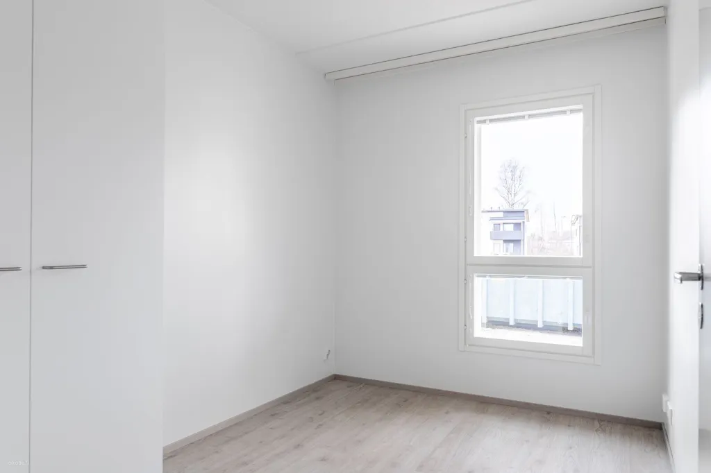 Camere da letto - Three-Room Apartment with Balcony in Espoo