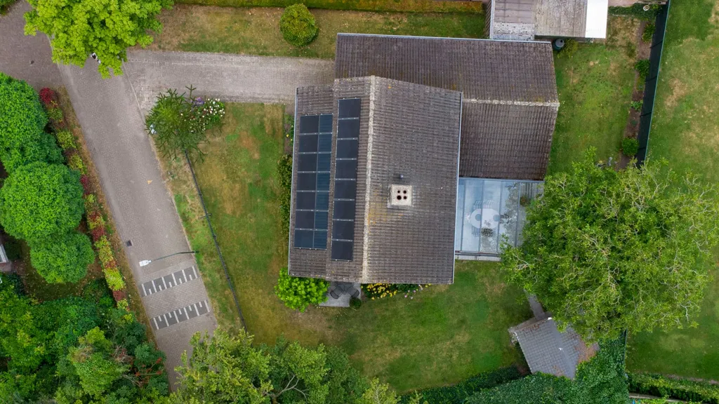 Vue aérienne - Characterful Detached House with Garden in Eerde