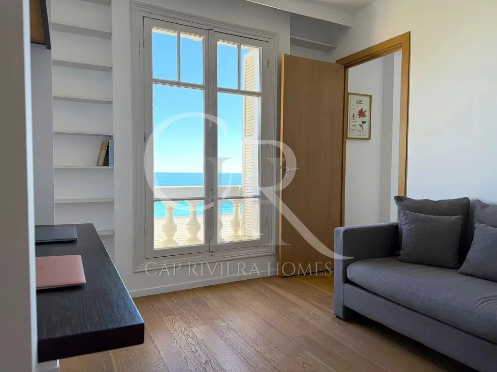 Séjour - Maison Vue Mer avec Piscine à Eze