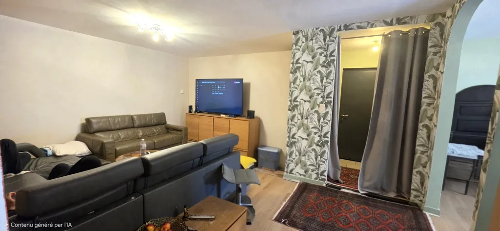 Soggiorno - T5 Apartment with Parking in Mazamet