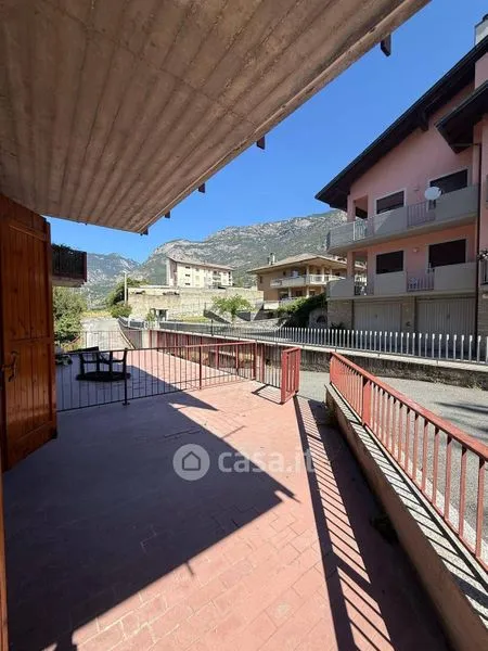 Terrace - Studio with South-Facing Terrace in Saint-Vincent