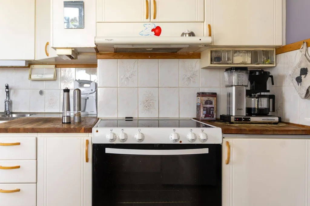 Kitchen - Villa with Sea and Bogeviken Views in Slite