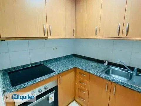 Kitchen - Spacious Flat with Balcony in Rambla de Ferran, Lleida