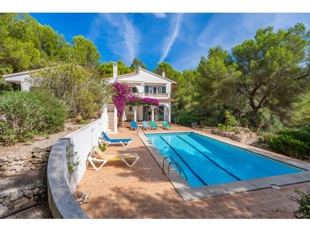 Piscina - Chalet with Pool near Son Parc, Menorca