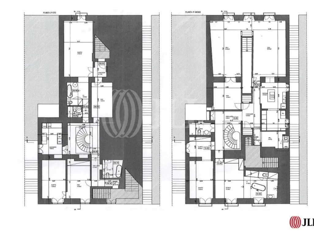 Plan - Luxury Duplex with River View in Alfama, Lisbon