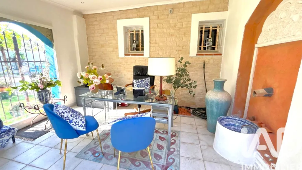 Terrasse - Maison de Plain-Pied avec Piscine au Muy