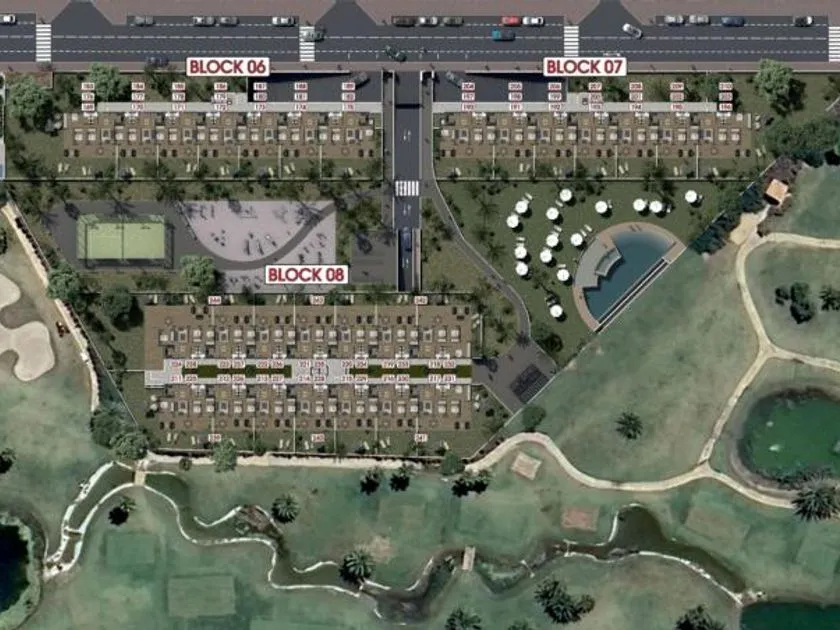 Planimetria - Modern Apartment with Golf View in Los Alcazares