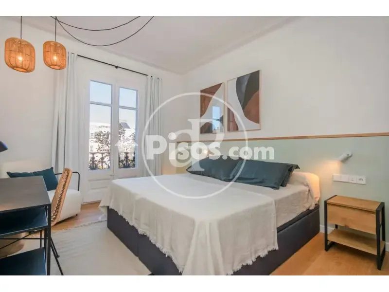 Chambres - Apartment with Balcony in Barcelona Centre