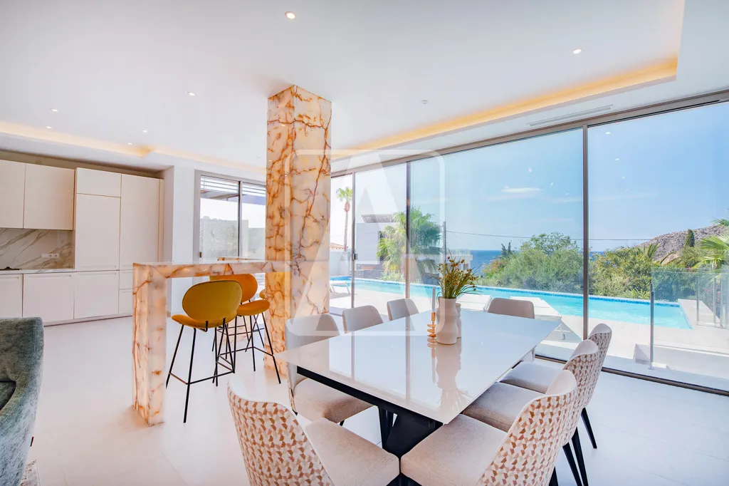 Söögituba - Luxury Villa with Sea View in Calpe